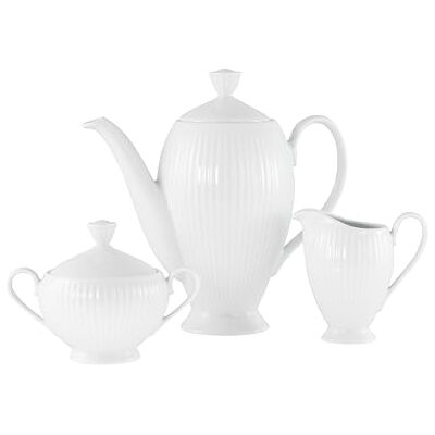 Creatable 21881 Service de table en porcelaine, blanc Creatable 21881 Service de table en porcelaine, blanc
