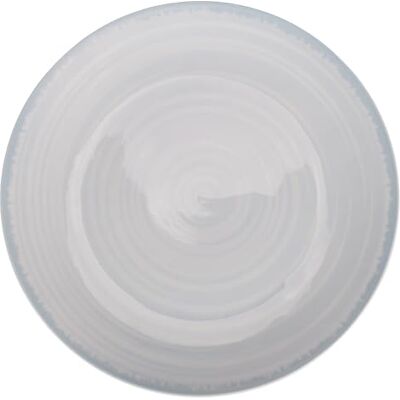 Tivoli Lot de 6 assiettes à fruits en porcelaine Ø19 cm, Baita Acqua Tivoli Lot de 6 assiettes à fruits en porcelaine Ø19 cm, Baita Acqua