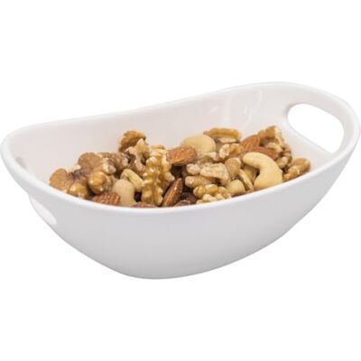 NERTHUS FIH 1337 bol ovale porcelaine avec poignées servir apéritifs snacks table NERTHUS FIH 1337 bol ovale porcelaine avec poignées servir apéritifs snacks table