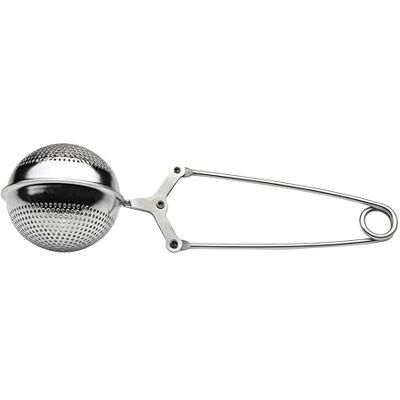 Weis Karl Infuseur à thé Ø 5 cm en acier inoxydable perforé avec mécanisme à ressort Argenté Filtre à thé pour 1 à 2 tasses pour thé en vrac Weis Karl Infuseur à thé Ø 5 cm en acier inoxydable perforé avec mécanisme à ressort Argenté Filtre à thé pour 1 à 2 tasses pour thé en vrac
