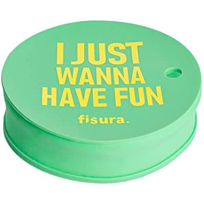 Fisura Couvre-boissons anti-drogue. Protège-boisson bleu original. Capuchon réutilisable. Protection de gobelet anti-débordement. Silicone sans BPA. (1 ud, Fun, vert) Fisura Couvre-boissons anti-drogue. Protège-boisson bleu original. Capuchon réutilisable. Protection de gobelet anti-débordement. Silicone sans BPA. (1 ud, Fun, vert)