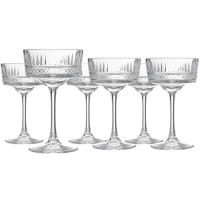 Pasabahce Elysia Lot de 6 tasses Champagne, verre, 26, 6 unités Pasabahce Elysia Lot de 6 tasses Champagne, verre, 26, 6 unités
