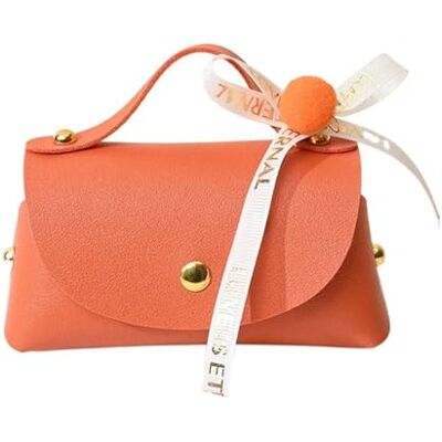 IKFGTJRE Lot de 10/30/50 boîtes à bonbons en cuir avec ruban, pour fêtes, anniversaires, mariages, cadeaux, bonbons (orange, 30 pièces) IKFGTJRE Lot de 10/30/50 boîtes à bonbons en cuir avec ruban, pour fêtes, anniversaires, mariages, cadeaux, bonbons (orange, 30 pièces)