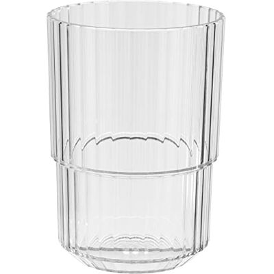 APS Linea Gobelet en plastique Tritan de qualité supérieure de 0,4 l Sans BPA Empilable Incassable Réutilisable et lavable au lave-vaisselle 400 ml Transparent APS Linea Gobelet en plastique Tritan de qualité supérieure de 0,4 l Sans BPA Empilable Incassable Réutilisable et lavable au lave-vaisselle 400 ml Transparent