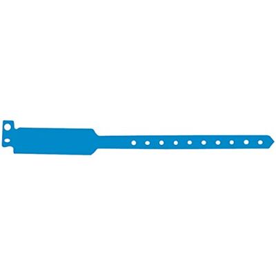 Garcia de Pou García de Pou Lot de 100 bracelets non transférables, 25 cm, bleu Garcia de Pou García de Pou Lot de 100 bracelets non transférables, 25 cm, bleu