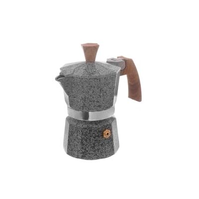 Kasanova Cafetière Stone - Aluminium - 1 Tasse - Cafetière Kasanova Cafetière Stone - Aluminium - 1 Tasse - Cafetière