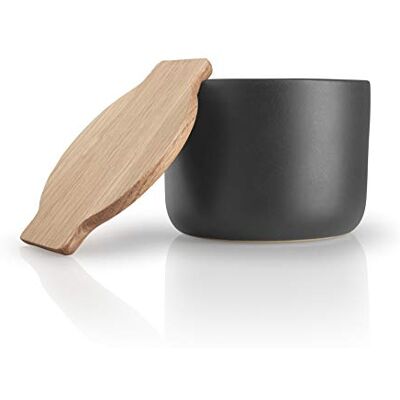EVA SOLO Cave à sel Nordic Kitchen avec couvercle en chêne, élégante, aussi bien pour une utilisation dans la cuisine que pour servir à table, design danois, ustensiles de cuisine et accessoires EVA SOLO Cave à sel Nordic Kitchen avec couvercle en chêne, élégante, aussi bien pour une utilisation dans la cuisine que pour servir à table, design danois, ustensiles de cuisine et accessoires