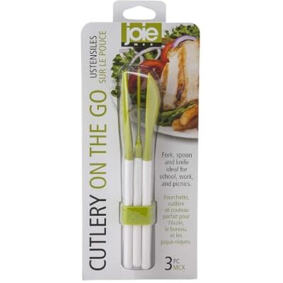 Joie Kitchen Gadgets Joie Cutlery On The Go Lot de 3 ustensiles de cuisine Joie Kitchen Gadgets Joie Cutlery On The Go Lot de 3 ustensiles de cuisine