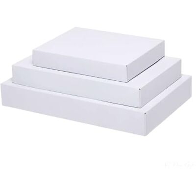 All Day Gifts 10 boîtes cadeau blanches. All Day Gifts 10 boîtes cadeau blanches.