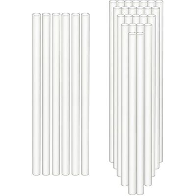 QWORK ® Lot de 30 Supports et Goujons gâteau en Plastique Blanc, 24 cm, pour Gâteaux À Plusieurs Niveaux QWORK ® Lot de 30 Supports et Goujons gâteau en Plastique Blanc, 24 cm, pour Gâteaux À Plusieurs Niveaux