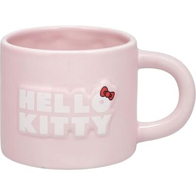 Paladone Hello Kitty Tasse rose pastel Sous licence officielle Sanrio 400 ml Grande tasse à café en céramique pour thé et chocolat chaud Cadeau Kawaii pour filles, femmes, adolescents Paladone Hello Kitty Tasse rose pastel Sous licence officielle Sanrio 400 ml Grande tasse à café en céramique pour thé et chocolat chaud Cadeau Kawaii pour filles, femmes, adolescents