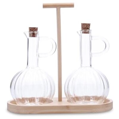 Quid Trend Set huilier et vinaigrier Borosilicate 21 x 9,5 x 20,5 cm Quid Trend Set huilier et vinaigrier Borosilicate 21 x 9,5 x 20,5 cm