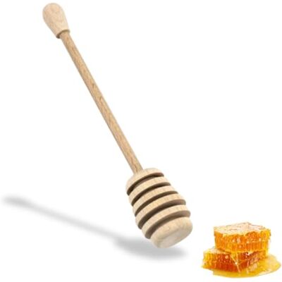 PARENCE .- Cuillère à Miel en Bois – 17,5 cm Mélangeur à miel Pratique et Polyvalent Naturel PARENCE .- Cuillère à Miel en Bois – 17,5 cm Mélangeur à miel Pratique et Polyvalent Naturel