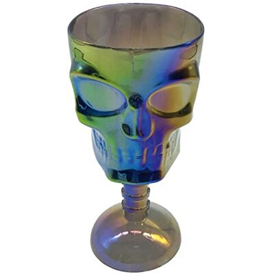 amscan 9907478 Tasse en forme de tête de mort avec dégradé de couleur, super accessoire pour Halloween, fête effrayante ou à thème, carnaval, squelette, décoration de table amscan 9907478 Tasse en forme de tête de mort avec dégradé de couleur, super accessoire pour Halloween, fête effrayante ou à thème, carnaval, squelette, décoration de table