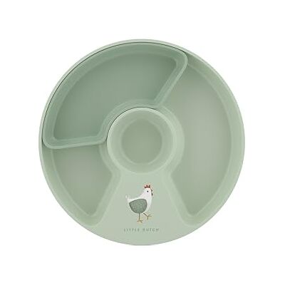 Mepal Assiette compartimentée Mio Little Dutch Bords hauts pour un ramassage aisé Base antidérapante Compartiment amovible pour créer 2, 3, 4 sections Résiste au micro-ondes Little Farm Mepal Assiette compartimentée Mio Little Dutch Bords hauts pour un ramassage aisé Base antidérapante Compartiment amovible pour créer 2, 3, 4 sections Résiste au micro-ondes Little Farm