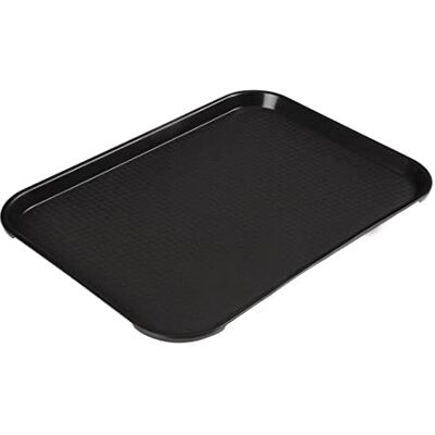 Cambro 1216FF-110 Plateau de restauration rapide Noir 30,5 x 40,6 cm Cambro 1216FF-110 Plateau de restauration rapide Noir 30,5 x 40,6 cm
