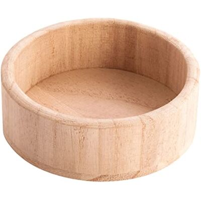 INNSPIRO Petit plateau en bois de balse rond 10 x 3,5 cm. INNSPIRO Petit plateau en bois de balse rond 10 x 3,5 cm.