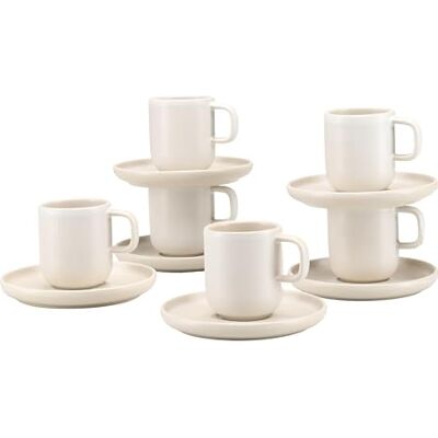 Creatable , 25259 Série Uno Offwhite Service de table 12 pièces pour 6 personnes en grès Passe au lave-vaisselle et au micro-ondes Fabriqué au Portugal Creatable , 25259 Série Uno Offwhite Service de table 12 pièces pour 6 personnes en grès Passe au lave-vaisselle et au micro-ondes Fabriqué au Portugal