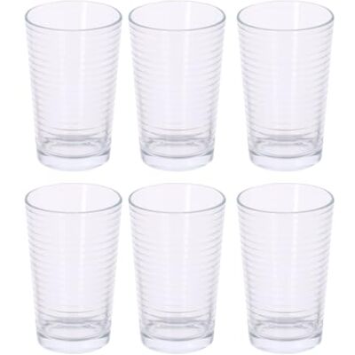 HEALTH EDCO Ensemble de 6 verres 220ml - Verres à boire HEALTH EDCO Ensemble de 6 verres 220ml - Verres à boire