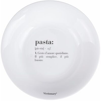 Tivoli Lot de 6 assiettes plates rondes 22 cm en verre opale, Victionary Pasta Tivoli Lot de 6 assiettes plates rondes 22 cm en verre opale, Victionary Pasta