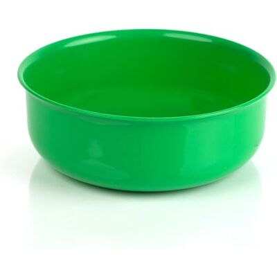 Kimmel Bol à céréales en plastique réutilisable incassable empilable 10 cm Vert Kimmel Bol à céréales en plastique réutilisable incassable empilable 10 cm Vert