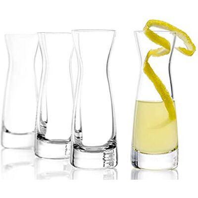 Topkapi Tiki Yuna Lot de 4 verres à shot 5 cl pour boissons flammées, tequila, vodka, rhum, schnaps, Raki, Sambuca, Ouzo de la série Tiki Bar Yuna Topkapi Tiki Yuna Lot de 4 verres à shot 5 cl pour boissons flammées, tequila, vodka, rhum, schnaps, Raki, Sambuca, Ouzo de la série Tiki Bar Yuna