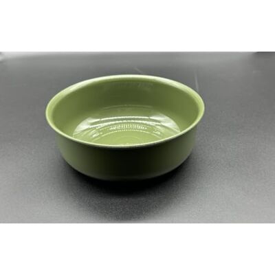 Kimmel Bol à céréales en plastique réutilisable incassable empilable 17 cm Vert olive Kimmel Bol à céréales en plastique réutilisable incassable empilable 17 cm Vert olive