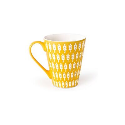 Excelsa Enjoy Mug, porcelaine, jaune, 10 x 10 x 8,5 cm Excelsa Enjoy Mug, porcelaine, jaune, 10 x 10 x 8,5 cm