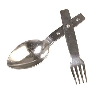 Mil-Tec Unisexe Adulte 14624500 Couverts Pliants Multicolore, Taille Unique Mil-Tec Unisexe Adulte 14624500 Couverts Pliants Multicolore, Taille Unique