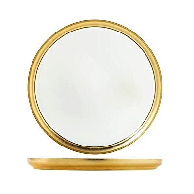 Assiette creuse transparente Goldie de H & H Lifestyle - Assiette Assiette creuse transparente Goldie de H & H Lifestyle - Assiette