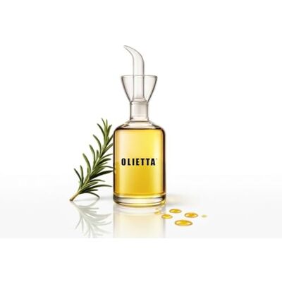 Olietta Bouteille Huile Olive bec Verseur Huilier en Verre pour Huile d'olive et Vinaigre de 125 ML Anti-Goutte et Anti-fuites Idéale pour Verser des Liquides Facile à Nettoyer Olietta Bouteille Huile Olive bec Verseur Huilier en Verre pour Huile d'olive et Vinaigre de 125 ML Anti-Goutte et Anti-fuites Idéale pour Verser des Liquides Facile à Nettoyer