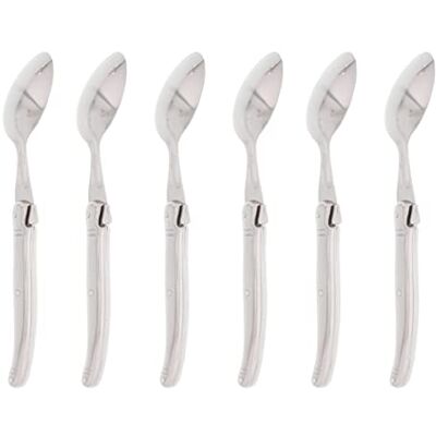 Pradel Excellence , Pcox005063, Les Argentes, Set De 6 Cuilleres A Soupe Inox Boite Couleur Pradel Excellence , Pcox005063, Les Argentes, Set De 6 Cuilleres A Soupe Inox Boite Couleur