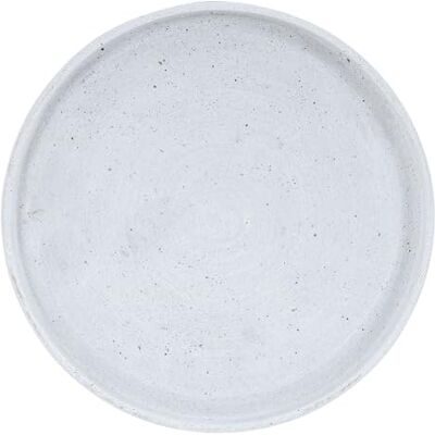 levandeo Plateau décoratif Rond 30 cm Gris Aspect béton Décoration de table levandeo Plateau décoratif Rond 30 cm Gris Aspect béton Décoration de table