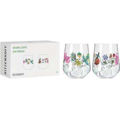Ritzenhoff Gin Tumbler 2-Er Set Botanic Lights - Tumbler Set Ritzenhoff Gin Tumbler 2-Er Set Botanic Lights - Tumbler Set