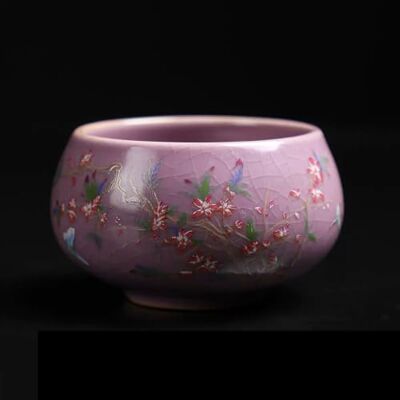 Generic Ensemble de tasses à thé en céramique, style chinois, tasse en porcelaine pour dégustation de thé, idée cadeau, pour usage domestique et bureau (violet) Generic Ensemble de tasses à thé en céramique, style chinois, tasse en porcelaine pour dégustation de thé, idée cadeau, pour usage domestique et bureau (violet)