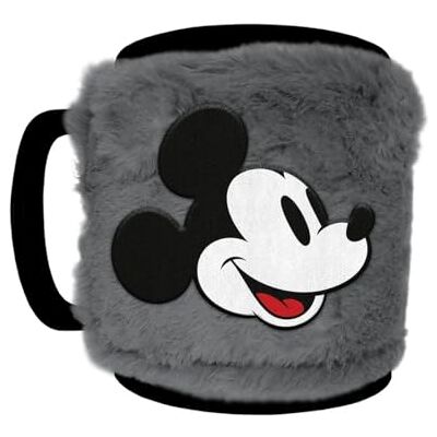 Pyramid Fuzzy Mug Mickey Tasse en Céramique avec Fourrure Amovible 440ml Café & Thé Chaud ou Froid Pyramid Fuzzy Mug Mickey Tasse en Céramique avec Fourrure Amovible 440ml Café & Thé Chaud ou Froid