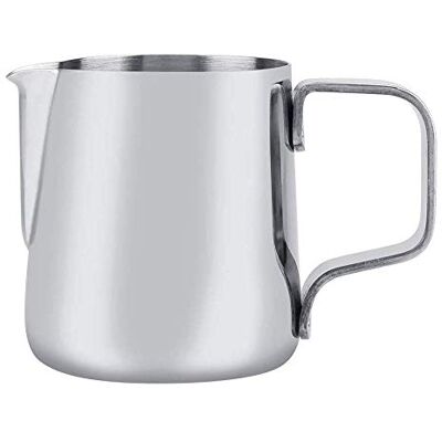 Ritte Pot à Lait 100ml, Milk Pitcher en Acier Inoxydable Pot à Lait Faire Mousser Pichet Art Latte Stylet Cuisine Maison Craft Café Latte Lait Pichet Pour Cappuccino Et Café Latte (Argent) Ritte Pot à Lait 100ml, Milk Pitcher en Acier Inoxydable Pot à Lait Faire Mousser Pichet Art Latte Stylet Cuisine Maison Craft Café Latte Lait Pichet Pour Cappuccino Et Café Latte (Argent)