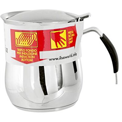 Ilsa Omnia Cafetière à Servir, Acier Inoxydable, Argent, 8 Tasses Ilsa Omnia Cafetière à Servir, Acier Inoxydable, Argent, 8 Tasses