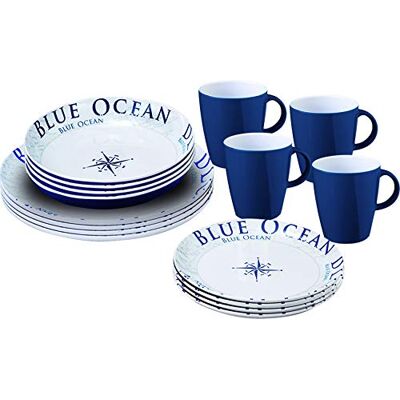 BRUNNER Midday Blue Ocean 16 pièces BRUNNER Midday Blue Ocean 16 pièces