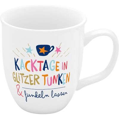 Sheepworld Espressotasse "Kacktage in Glitzer tunken & funkeln lassen Sheepworld Espressotasse "Kacktage in Glitzer tunken & funkeln lassen