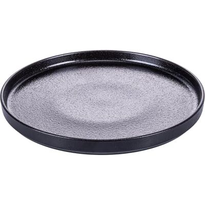 Tivoli Lot de 6 assiettes à fruits en grès, Horeca Black Tivoli Lot de 6 assiettes à fruits en grès, Horeca Black