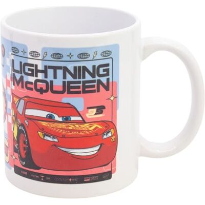 Stor Mug en Céramique Cars 325ml Mug de Petit-Déjeuner avec Design Original en Sublimation Produit Officiel Marvel Idéal pour Café et Thé Stor Mug en Céramique Cars 325ml Mug de Petit-Déjeuner avec Design Original en Sublimation Produit Officiel Marvel Idéal pour Café et Thé