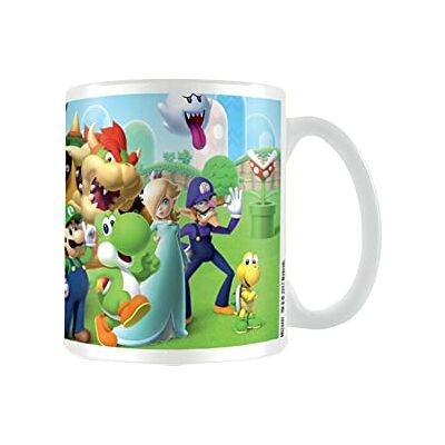 Pyramid Super Mario Mushroom Kingdom, Multicolore, 11 oz/315 ML Mug Pyramid Super Mario Mushroom Kingdom, Multicolore, 11 oz/315 ML Mug