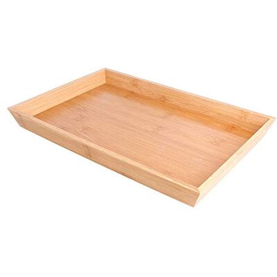 Garcia de Pou 1 unité Plateau 30 x 20 x 3 cm Naturel Bambou Garcia de Pou 1 unité Plateau 30 x 20 x 3 cm Naturel Bambou