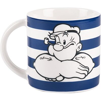 Excelsa Popeye Mug en porcelaine Bleu Excelsa Popeye Mug en porcelaine Bleu