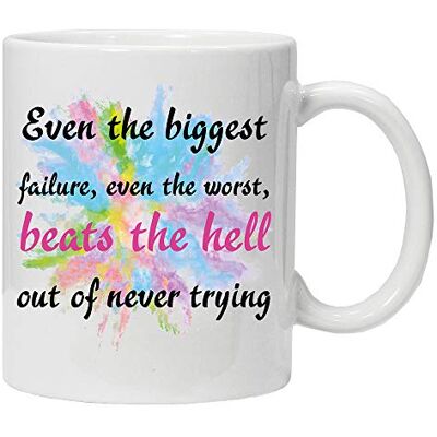 Acen Merchandise Greys Anatomy, Failure means you tried Mug Humoristique et boîte Cadeau – Parfait pour la Saint-Valentin, Pâques, été, Noël, Anniversaire Acen Merchandise Greys Anatomy, Failure means you tried Mug Humoristique et boîte Cadeau – Parfait pour la Saint-Valentin, Pâques, été, Noël, Anniversaire