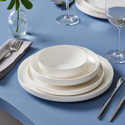KARACA Streamline New Saturn Blanc Service de Table 24 Pièces pour 6 Personnes KARACA Streamline New Saturn Blanc Service de Table 24 Pièces pour 6 Personnes