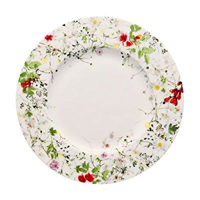 Rosenthal Brillance Fleurs Sauvages Assiette en Porcelaine avec Aile Multicolore 23 cm Rosenthal Brillance Fleurs Sauvages Assiette en Porcelaine avec Aile Multicolore 23 cm