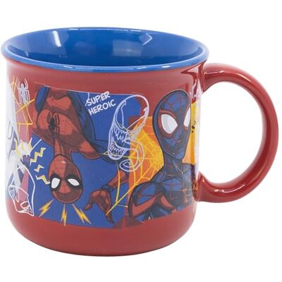 Stor Mug en Céramique Spider-Man 355ml Tasse à Café Officielle Disney avec Design Original en Boîte Cadeau Idéal Café, Thé et Chocolat Stor Mug en Céramique Spider-Man 355ml Tasse à Café Officielle Disney avec Design Original en Boîte Cadeau Idéal Café, Thé et Chocolat