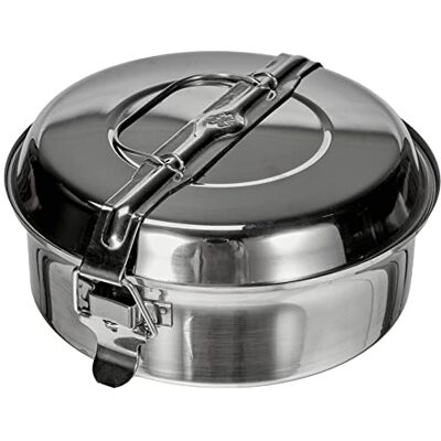 Ilsa 5041 Gamelle en Acier Inoxydable Argenté 16 cm Argent métallique Ilsa 5041 Gamelle en Acier Inoxydable Argenté 16 cm Argent métallique